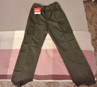 Pantalones de trabajo verde caza