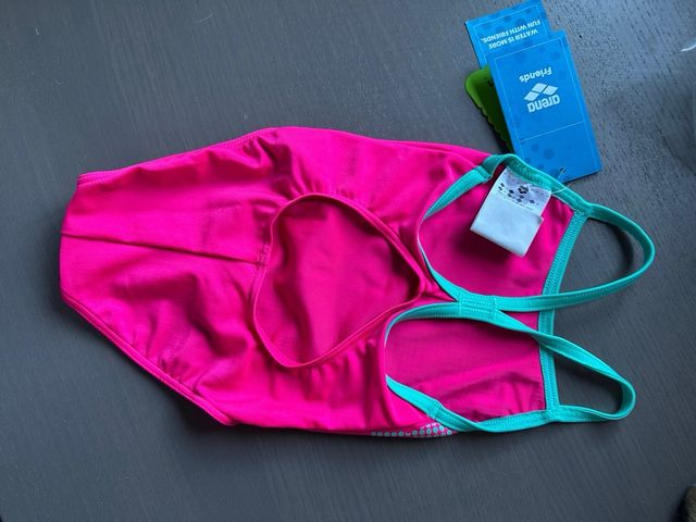 Bañador niña Arena rosa (1-2 años)