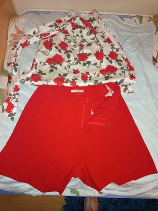 Conjunto rojo mujer de Victorio & Lucchino