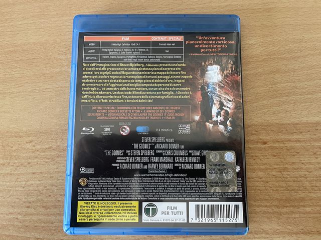 BLURAY GOONIES