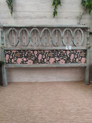 Cabecero vintage | Verde & Rosa