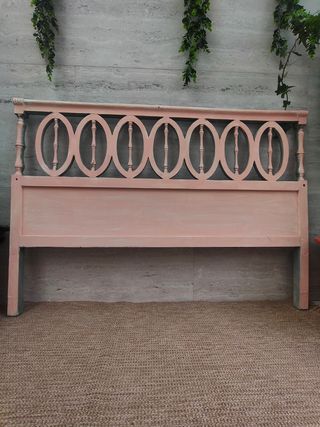 Cabecero vintage | Verde & Rosa