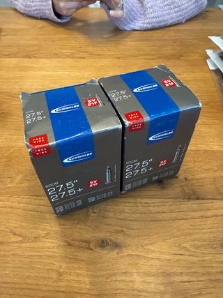 2x Cámaras Schwalbe 27.5" 27.5+