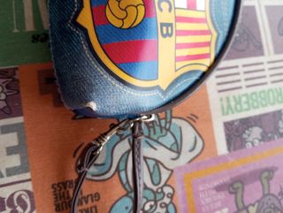Estuche azul FC Barcelona.