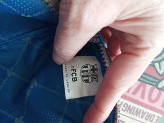 Estuche azul FC Barcelona.