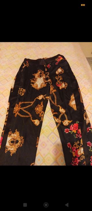 Pantalone donna fantasia
