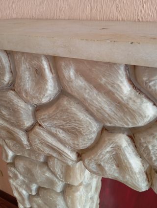 Chimenea eléctrica decorativa antigua