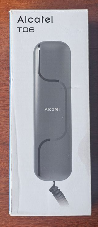 Teléfono fijo Alcatel-Lucent.