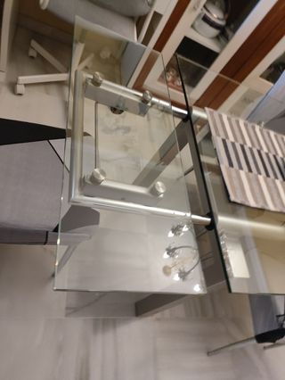 Mesa comedor cristal 1'40