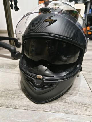 Casco Exo 1400 Carbón Air e intercom "casi nuevo"