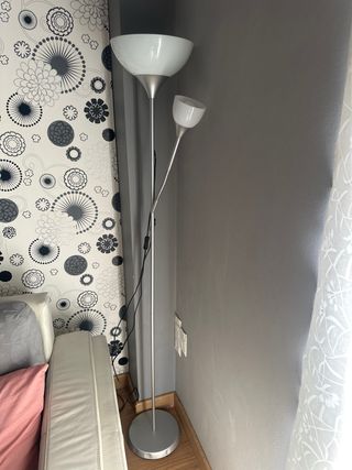 Lampara pie Ikea - 2 luces