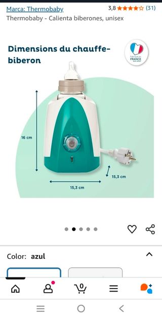 NUEVO Calienta Biberones Thermobaby