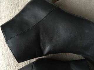 Botines negros tacón bajo