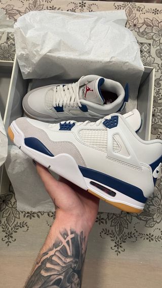 Nike Air Jordan 4 X Sb “Navy”