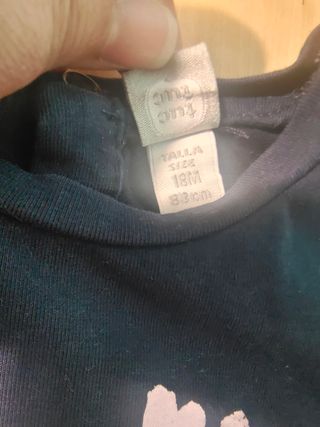 Camiseta niña 18m 