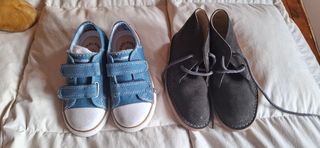 Zapatillas niño Pablosky y Pisacacas marrón num 29