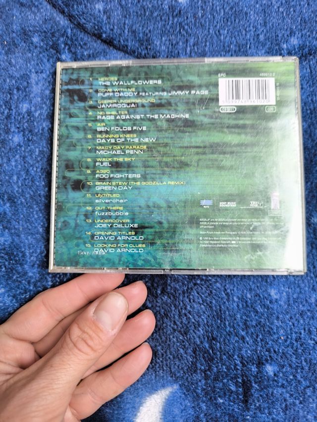 CD Godzilla - Álbum recopilatorio