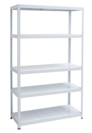 Estantería metálica blanca Mecalux