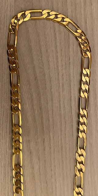 collana placcata oro 18k lunga bella