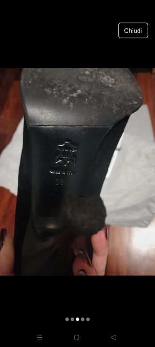 Scarpe Marzia Grazia Ripari - Tacchi vero camoscio