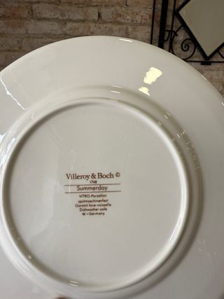 Platos Villeroy and Boch