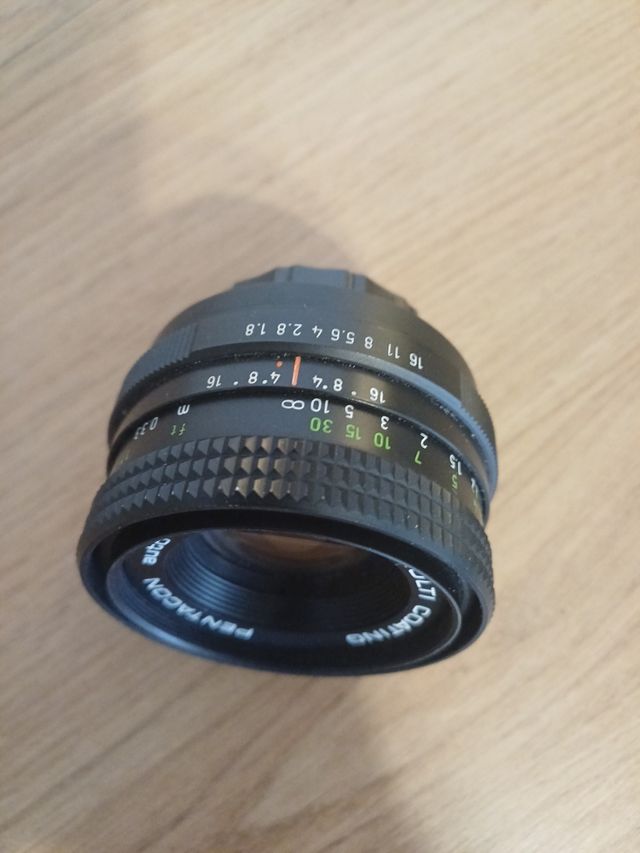 Objetivo Pentacon 50mm f/1.8