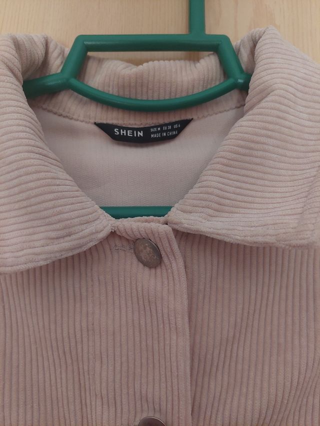 Sobrecamisa beige talla M