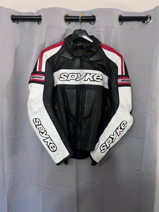 Chaqueta moto Spyke cuero talla 54
