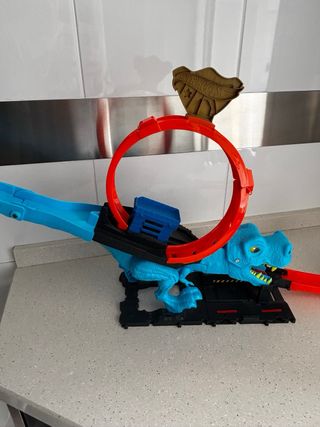 Hot Wheels TRex Pista Coches