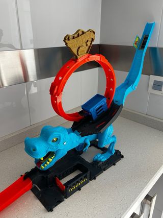 Hot Wheels TRex Pista Coches