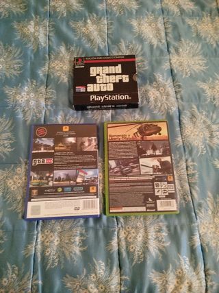 GTA Coleccionista ps1 psx psone GTA III y GTA IV