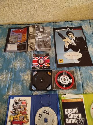 GTA Coleccionista ps1 psx psone GTA III y GTA IV