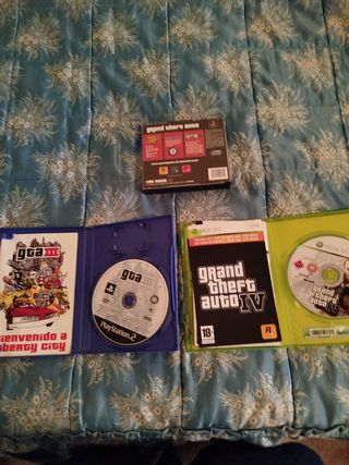 GTA Coleccionista ps1 psx psone GTA III y GTA IV