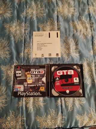 GTA Coleccionista ps1 psx psone GTA III y GTA IV