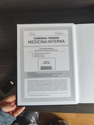 Farreras Rozman. Medicina Interna + StudentCons...