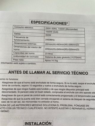 Microondas Saivod - Acero inoxidable