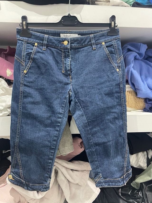 Shorts Yves Saint Laurent blu