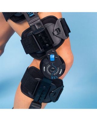 Rodillera ROM ortopédica postquirúrgica