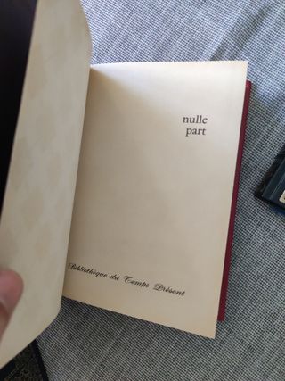 Lote 6 libros en francés