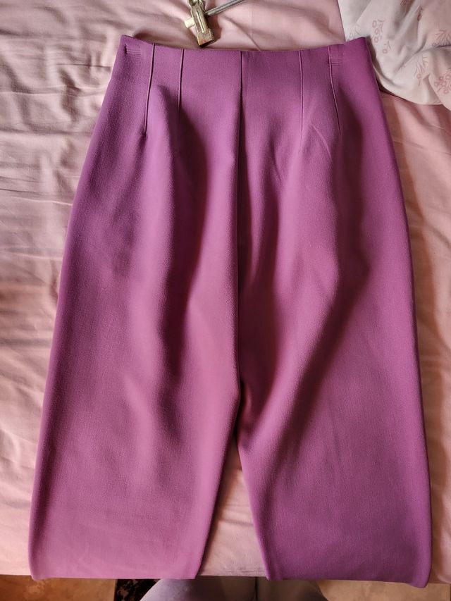 Pantalones pinzas stradivarius