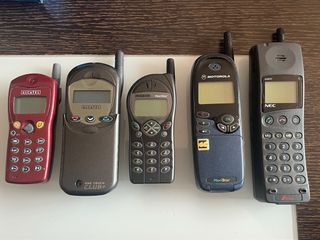 Lote de moviles vintage