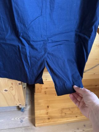 Abito chemisier blu vintage - curvy 4XL/IT52 Italy