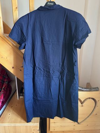 Abito chemisier blu vintage - curvy 4XL/IT52 Italy