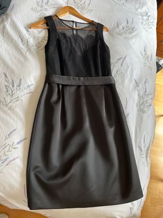 Vestido fiesta Max Mara negro - Talla M