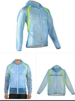 2 Chaquetas cortavientos impermeables talla M y L