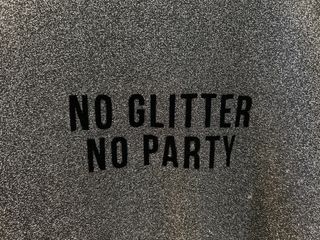 Vestido corto zara glitter purpurina