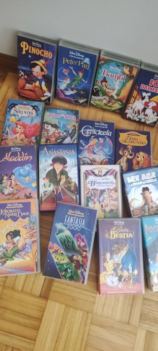 16 Películas Disney en VHS