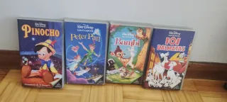 16 Películas Disney en VHS