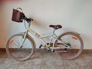 Bicicleta niña 24" btwin para niñ@s de 8 a 10 años