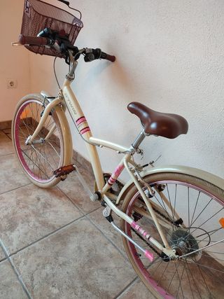 Bicicleta niña 24" btwin para niñ@s de 8 a 10 años